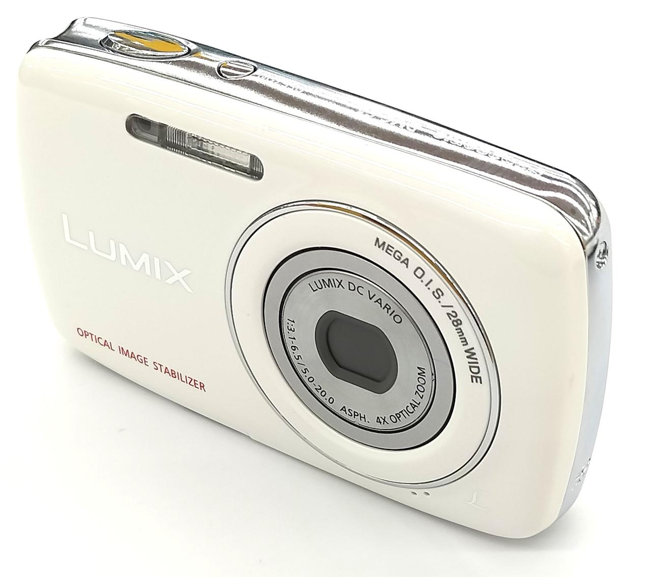 パナソニック LUMIX DMC-S1 ホワイト コンデジ 動作品 パナソニック