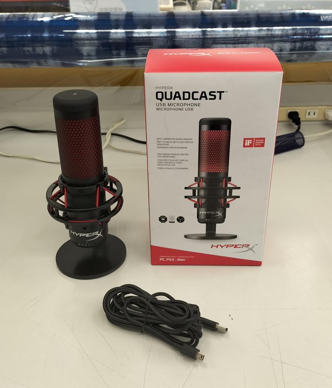 HYPERX|QuadCast HX-MICQC-BK|【ハードオフ公式通販】オフモール