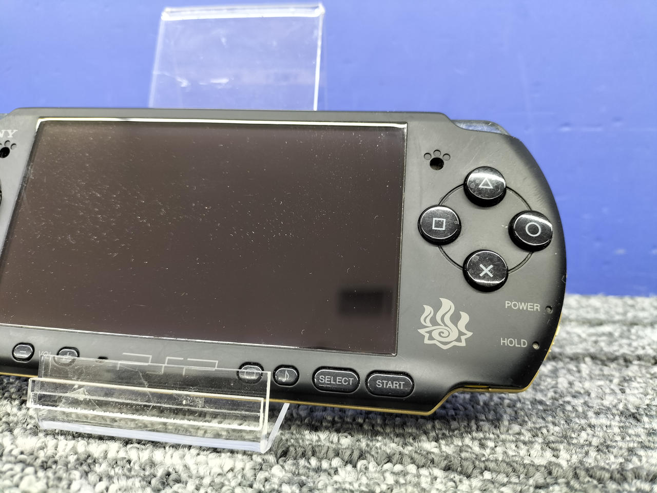 SONY|【ハンターズモデルのPSP・液晶黄ばみゴミ有・JUNK品】|【ハード
