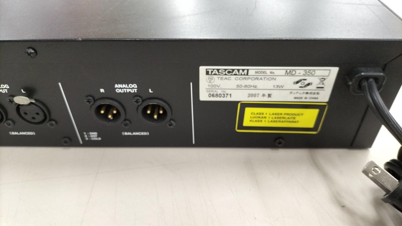 タスカム(TASCAM)|MDデッキ(ミニディスクデッキ)|【ハードオフ公式通販