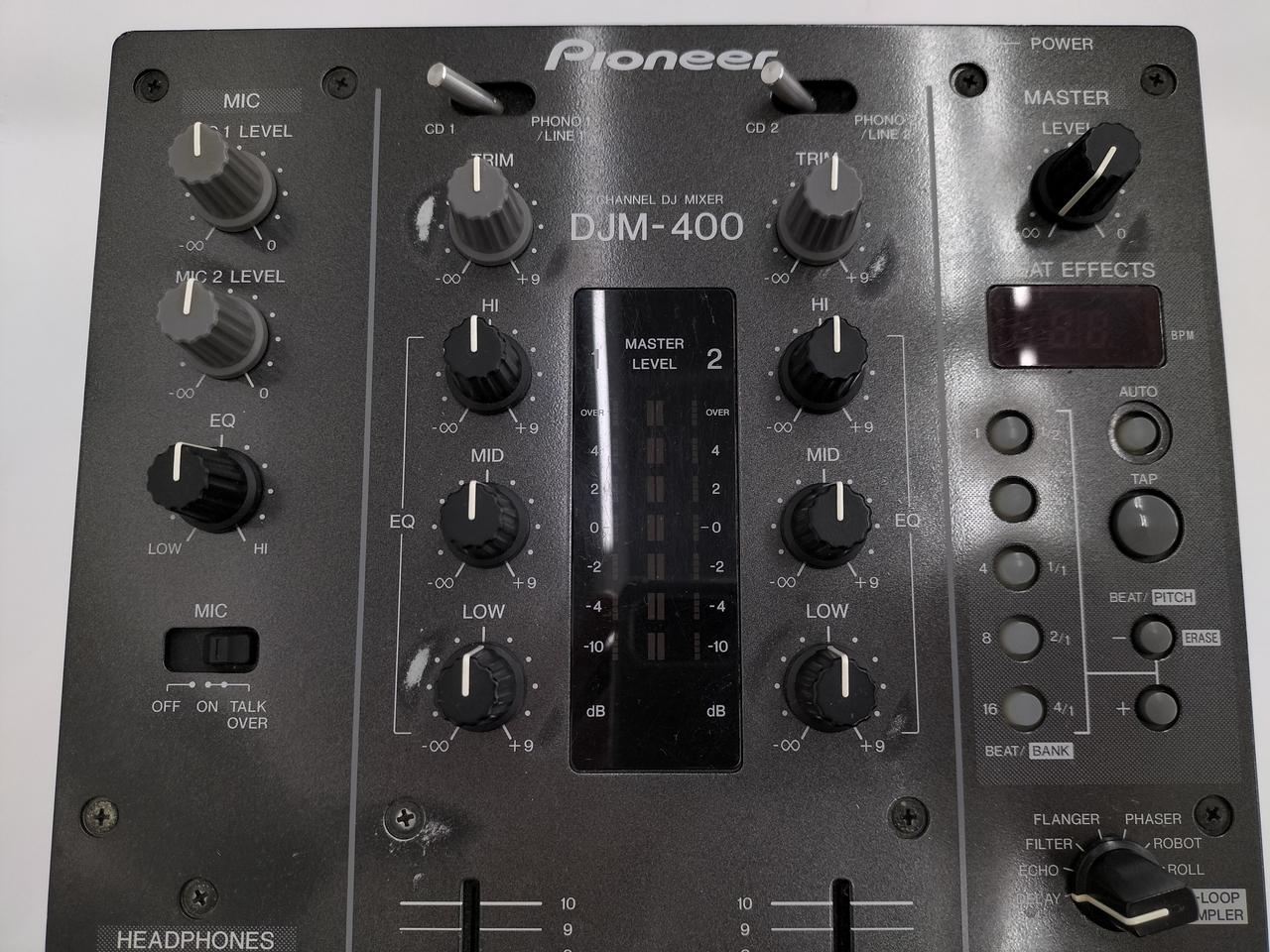 動作未確認 現状品 Pioneer DJM-400 DJミキサー パイオニア ☆送料無料