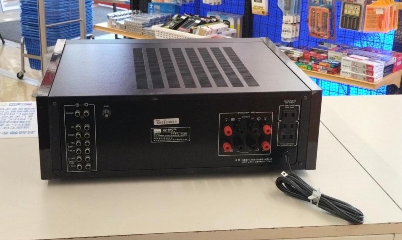 AU-D607X DECADE プリメインアンプ 動作未確認 AU-D607X DECADE