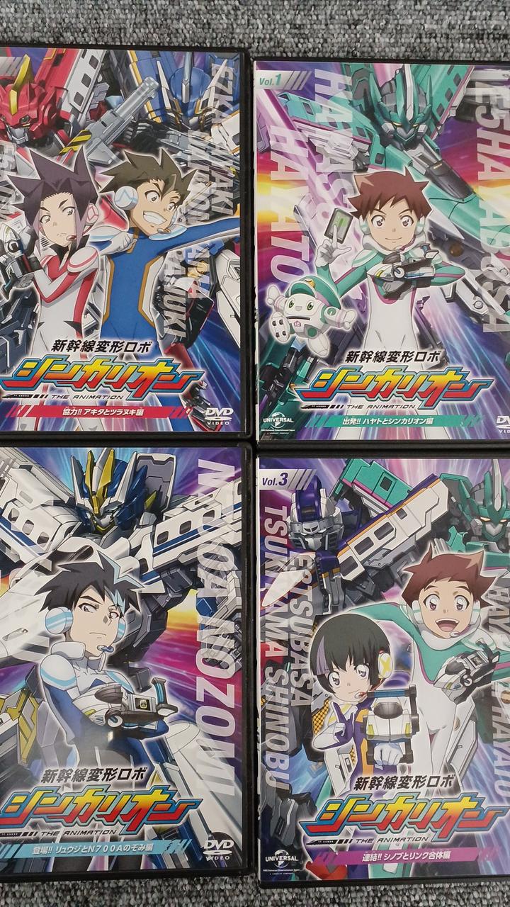 NBCユニバーサル|新幹線変形ロボ シンカリオン 1～4|【ハードオフ公式