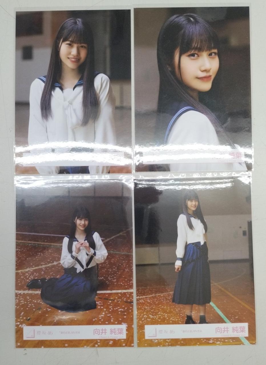 櫻坂46|向井純葉 生写真 「夏の近道」 MV衣装 4種コンプ|【ハードオフ