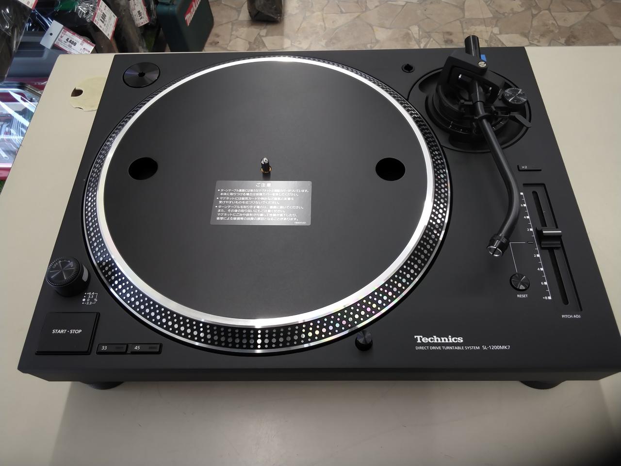 動作確認済】Technics SL-1200 MK3Dターンテーブル 動作確認済