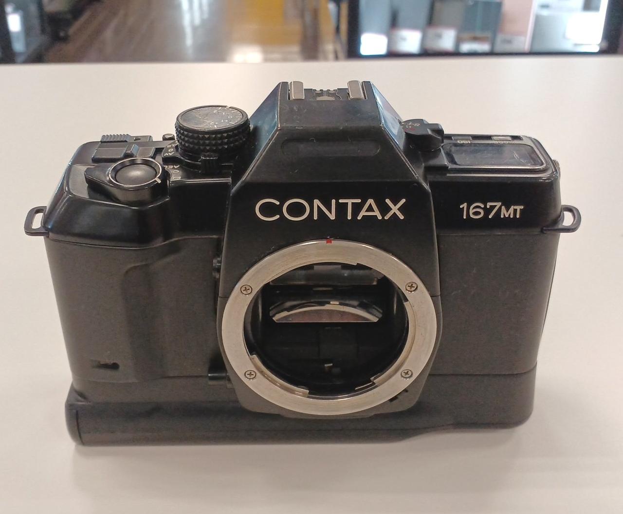 完動・美品】CONTAX 167MT フィルム一眼レフ ボディ PモードOK