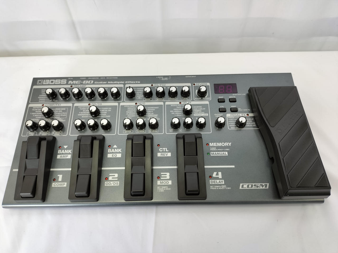 ボス(BOSS)|【箱付・ACアダプター別売】 BOSS ME-80|【ハードオフ公式