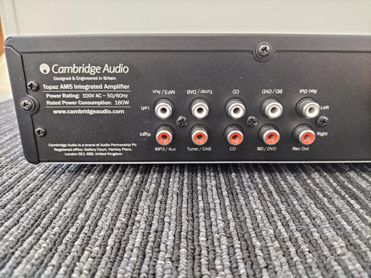 CAMBRIDGE AUDIO|【大型スピーカーにも対応】TOPAZ AM5|【ハードオフ