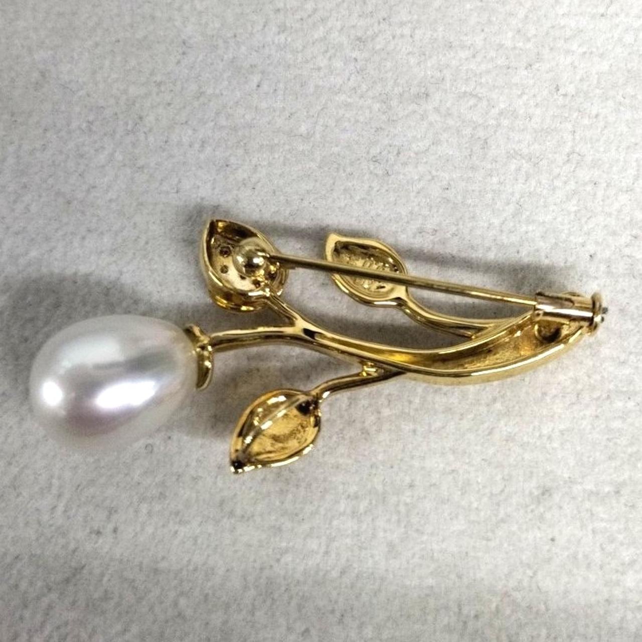 宝石付きペンダントトップ|K18ブローチ|【ハードオフ公式通販】オフ