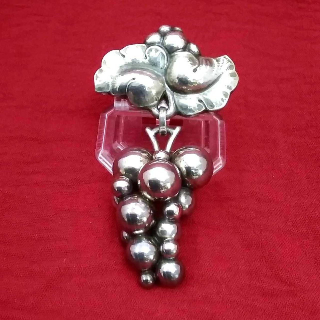 GEORG JENSEN|ムーンライトグレープ ブローチ|【ハードオフ公式通販