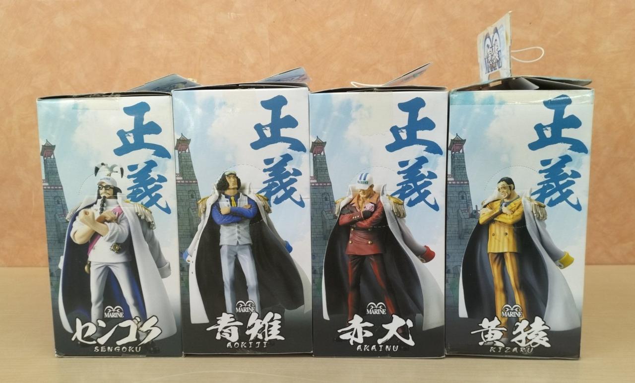 バンプレスト|ワンピースDX海軍フィギュア(4体セット)|【ハードオフ