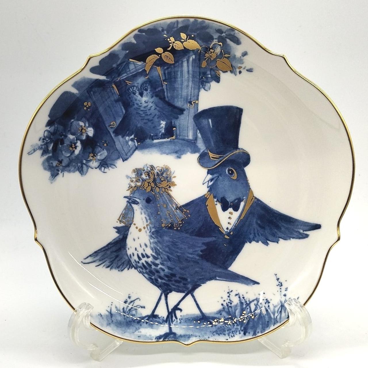 MEISSEN|メモリアルプレート2004 小鳥の結婚式|【ハードオフ公式通販