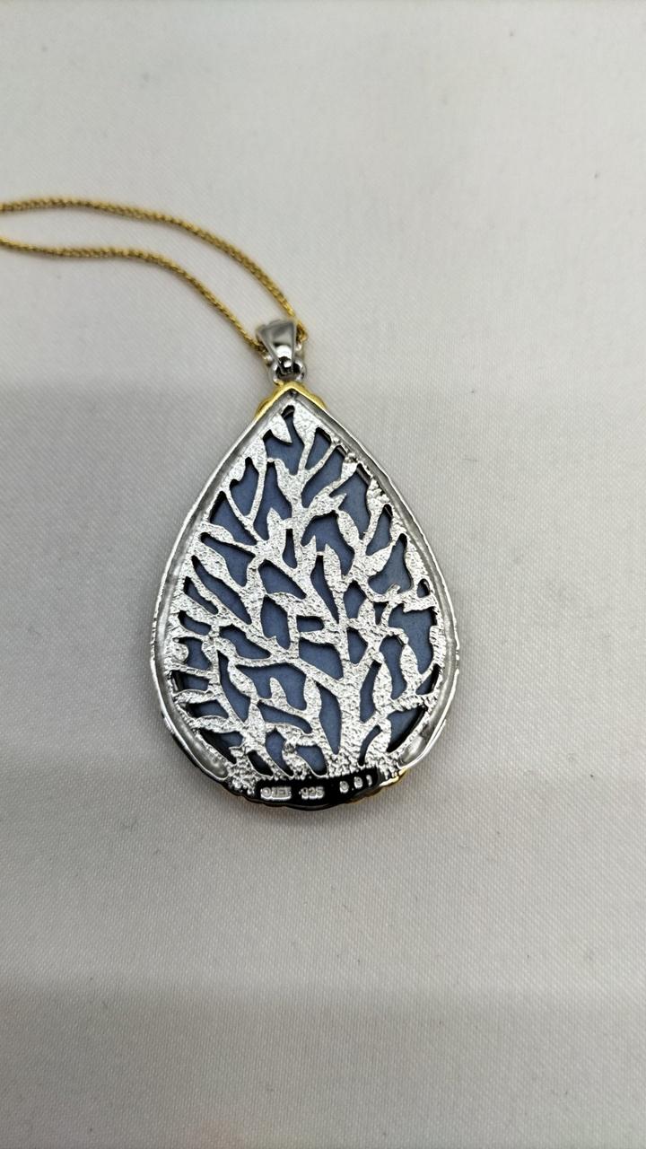 IEI|幸福のふくろう カメオ ペンダントネックレス|HARDOFFオフモール