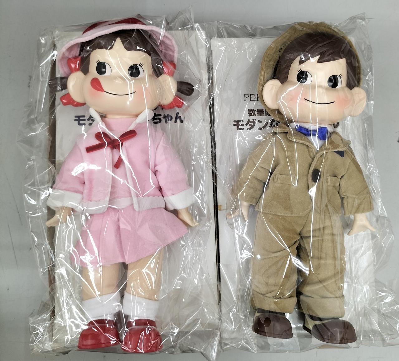 不二家|モダンなペコちゃん、ポコちゃん人形セット|【ハードオフ公式