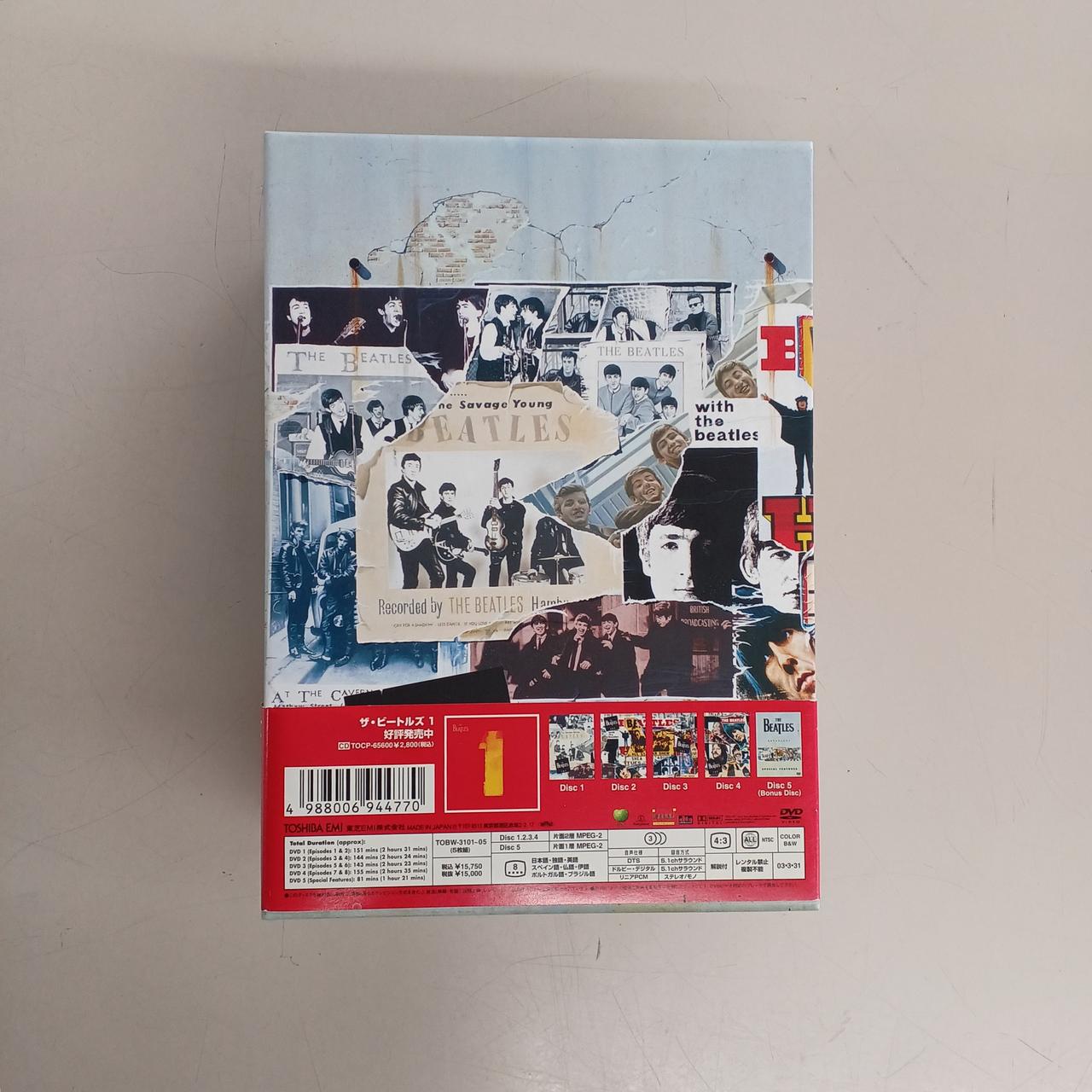 トウシバイーエムアイ(TOSHIBA EMI)|ザ・ビートルズアンソロジーDVD