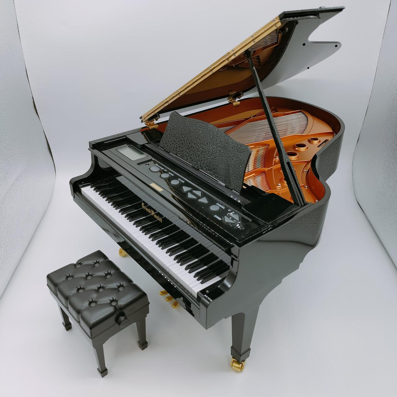 グランドピアニスト オルゴール電子ピアノ風 インテリアGrand Pianist