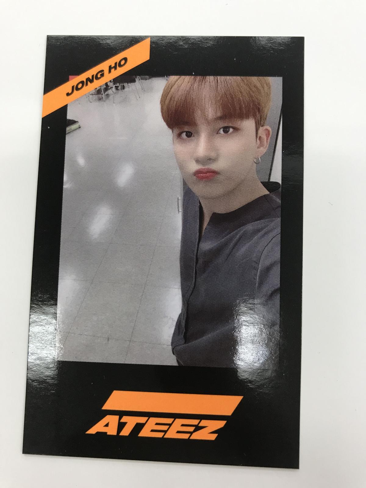 レア‼️ソンファ❤️ateez 直筆サイン入りチェキ ポラロイド トレカ