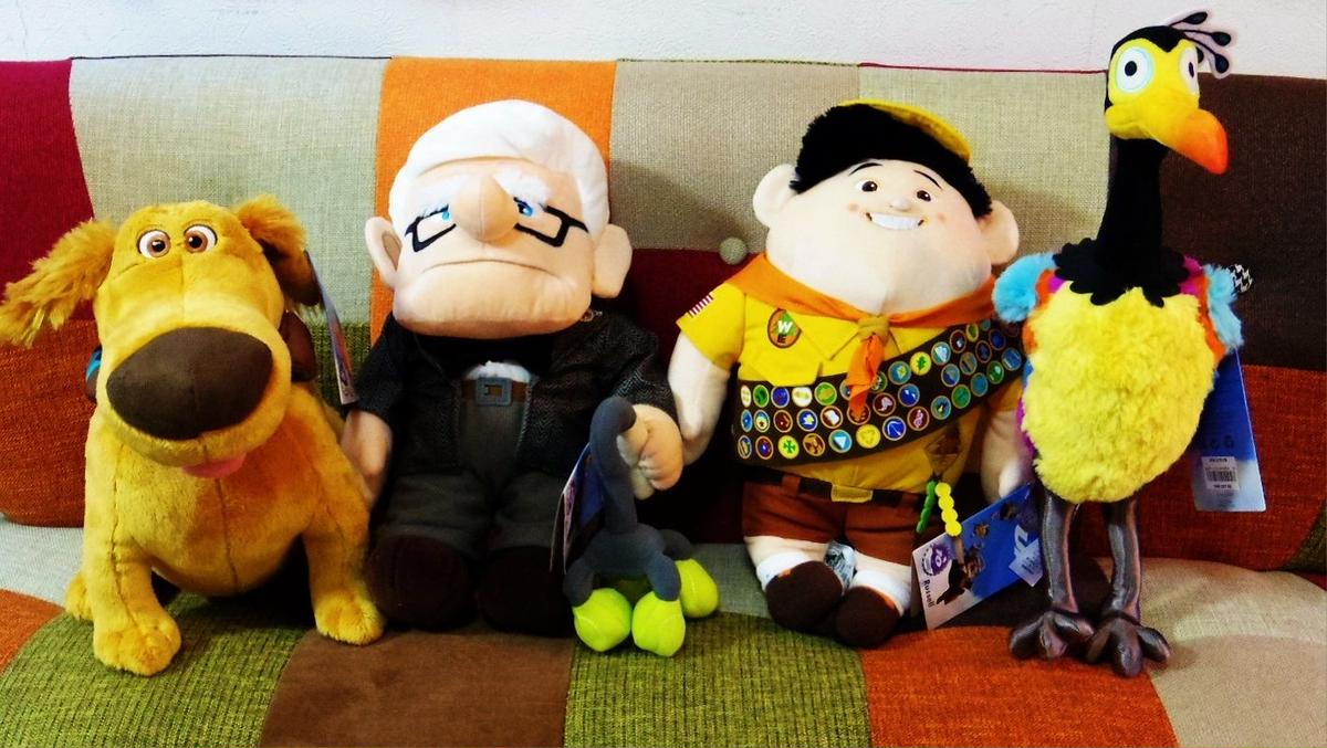 ミニー カールじいさんと空飛ぶ家 ぬいぐるみ レア ミニー カール