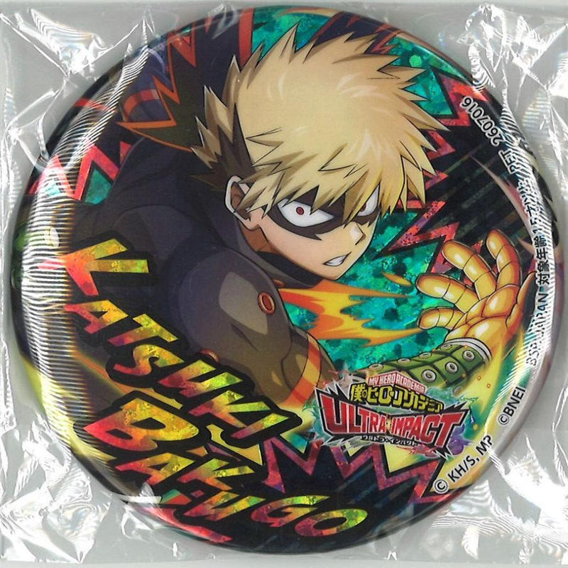 僕のヒーローアカデミア 爆豪勝己 コレクション缶バッジ 第3弾 十傑 僕