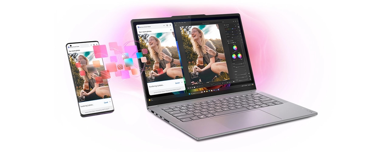 Yoga Pro 7i Gen 10 Aura Edition (14,Intel) | AI Laptop for