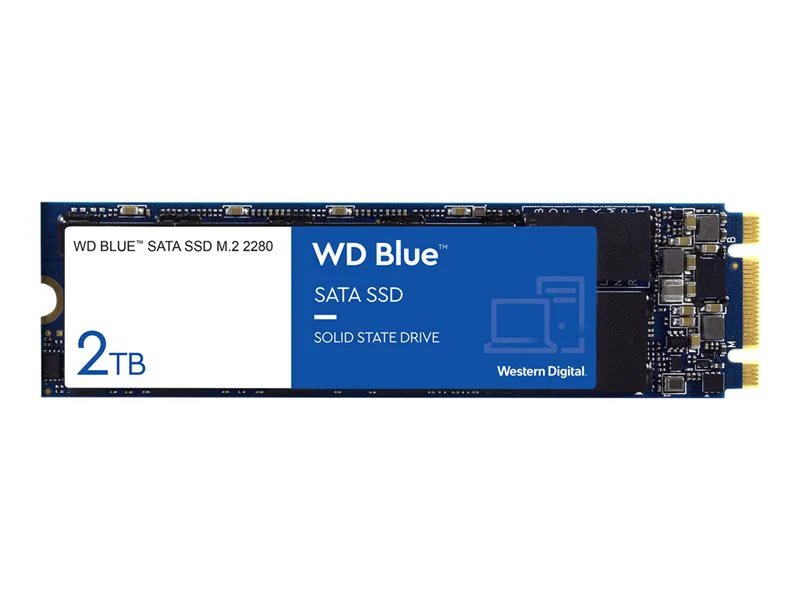 WD Blue 3D NAND SATA SSD WDS200T2B0B - SSD - 2 TB - SATA 6Gb/s
