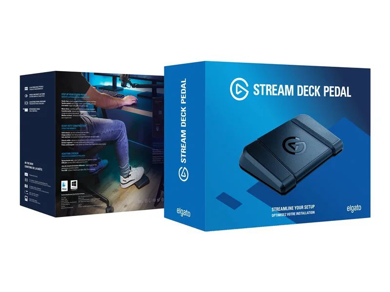 Enhance Control: Elgato Stream Deck Pedal Black. | 78508952