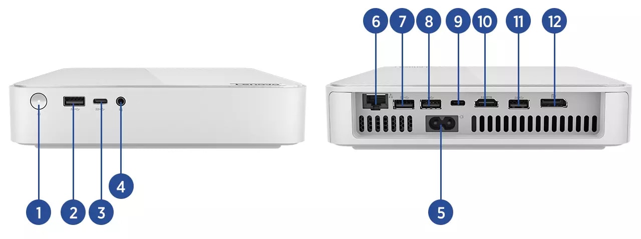 IdeaCentre Mini Gen 8 （第13世代Intel® Core™） | コンパクトで