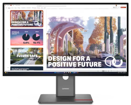 ThinkVision P27QD-40(27型/2560×1440/IPS/USB-C/高さ・縦回転