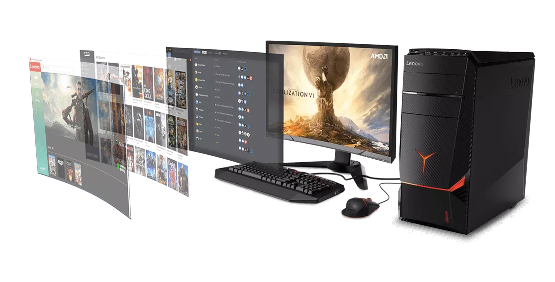 Lenovo Legion Y720 Tower (AMD) | Gaming Desktop | Lenovo US