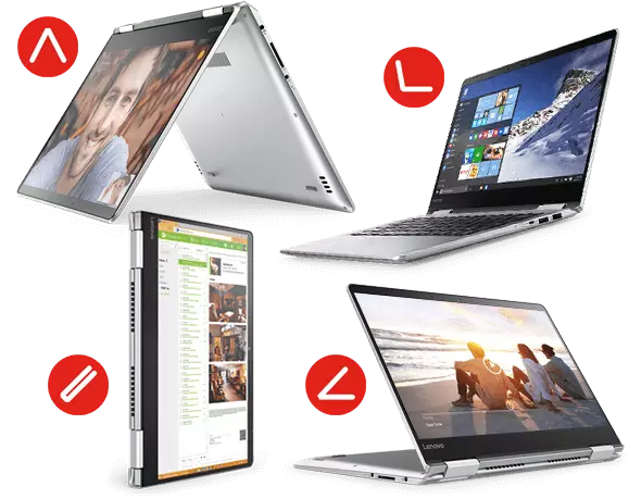 Lenovo Yoga 710 (35.56cms (14)) | Premium, Thin & Light, 2-in-1