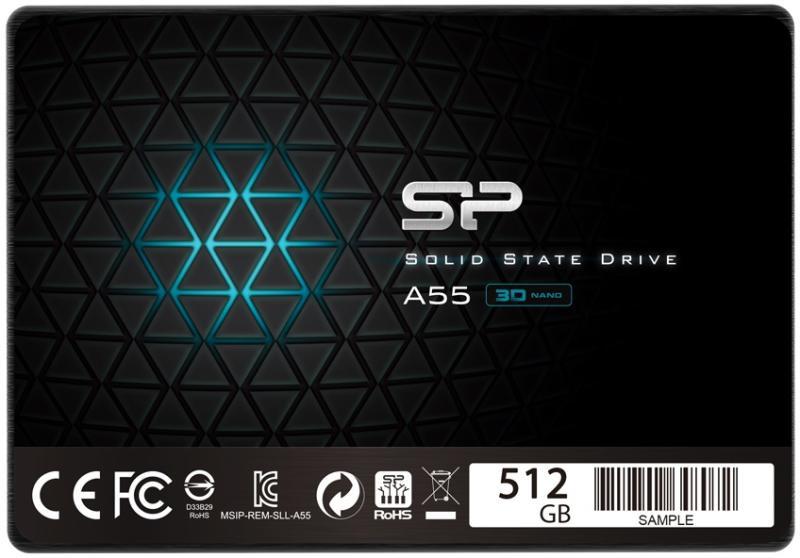 Silicon Power A55 2.5 512GB SATA3 (SP512GBSS3A55S25) (Solid State