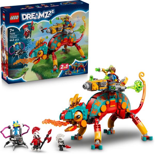 LEGO® DREAMZzz - Mateo's Fire Chameleon (71492) (LEGO) - Preturi