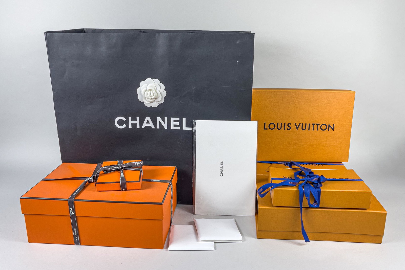 Estate Hermes, Chanel & Louis Vuitton Box