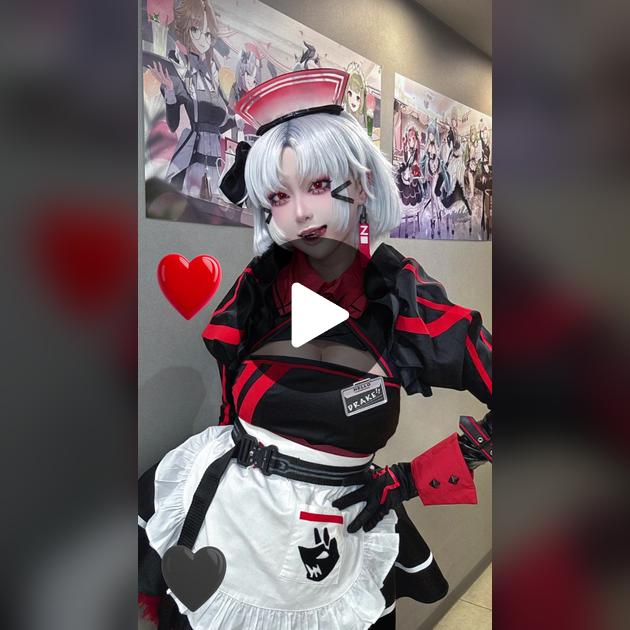 ドレイクのメイドコスプレ: 勝利の女神:NIKKE | TikTok