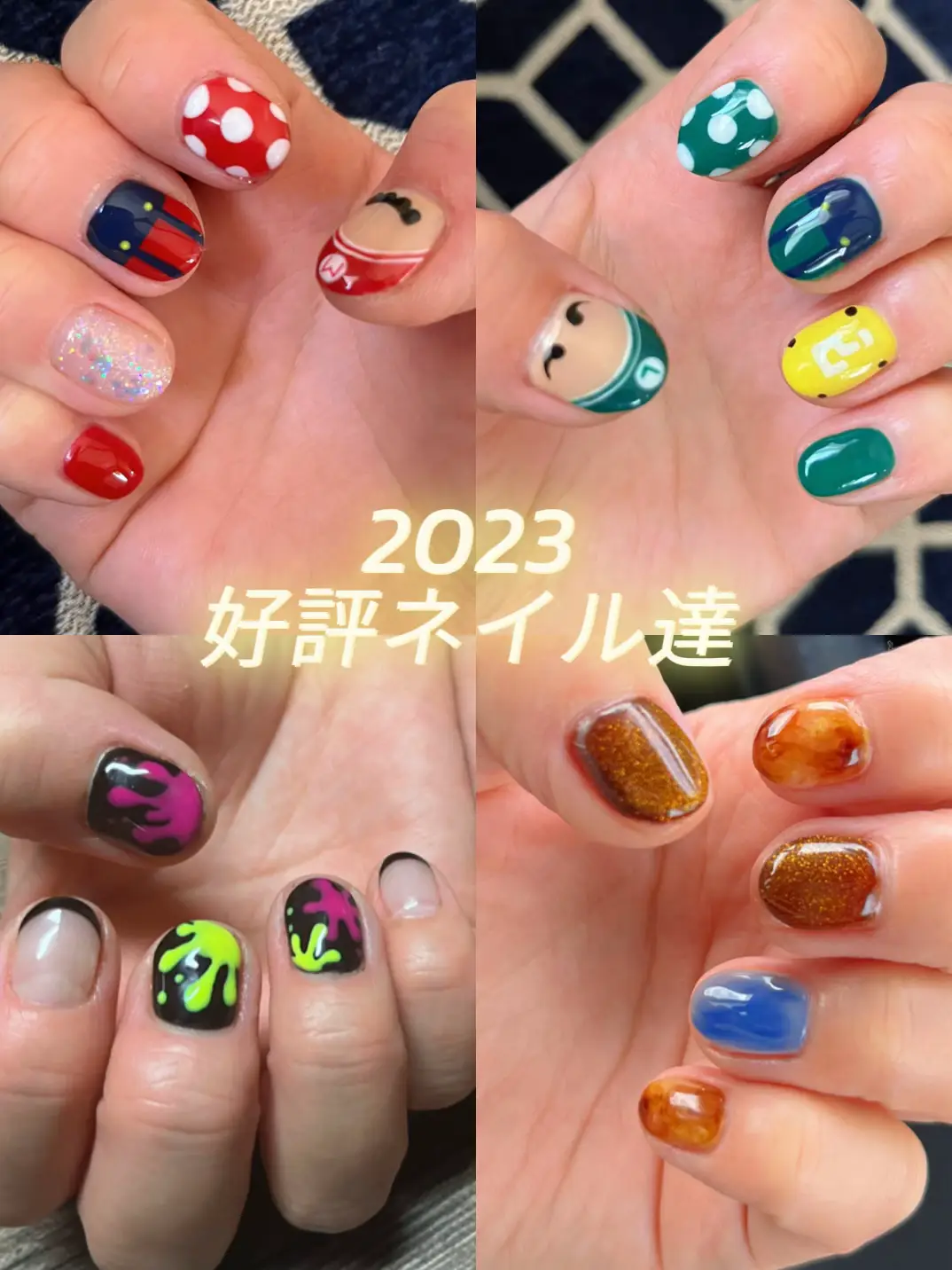 確認用 スプラトゥーン ネイルパーツ 確認用 スプラトゥーン ネイル