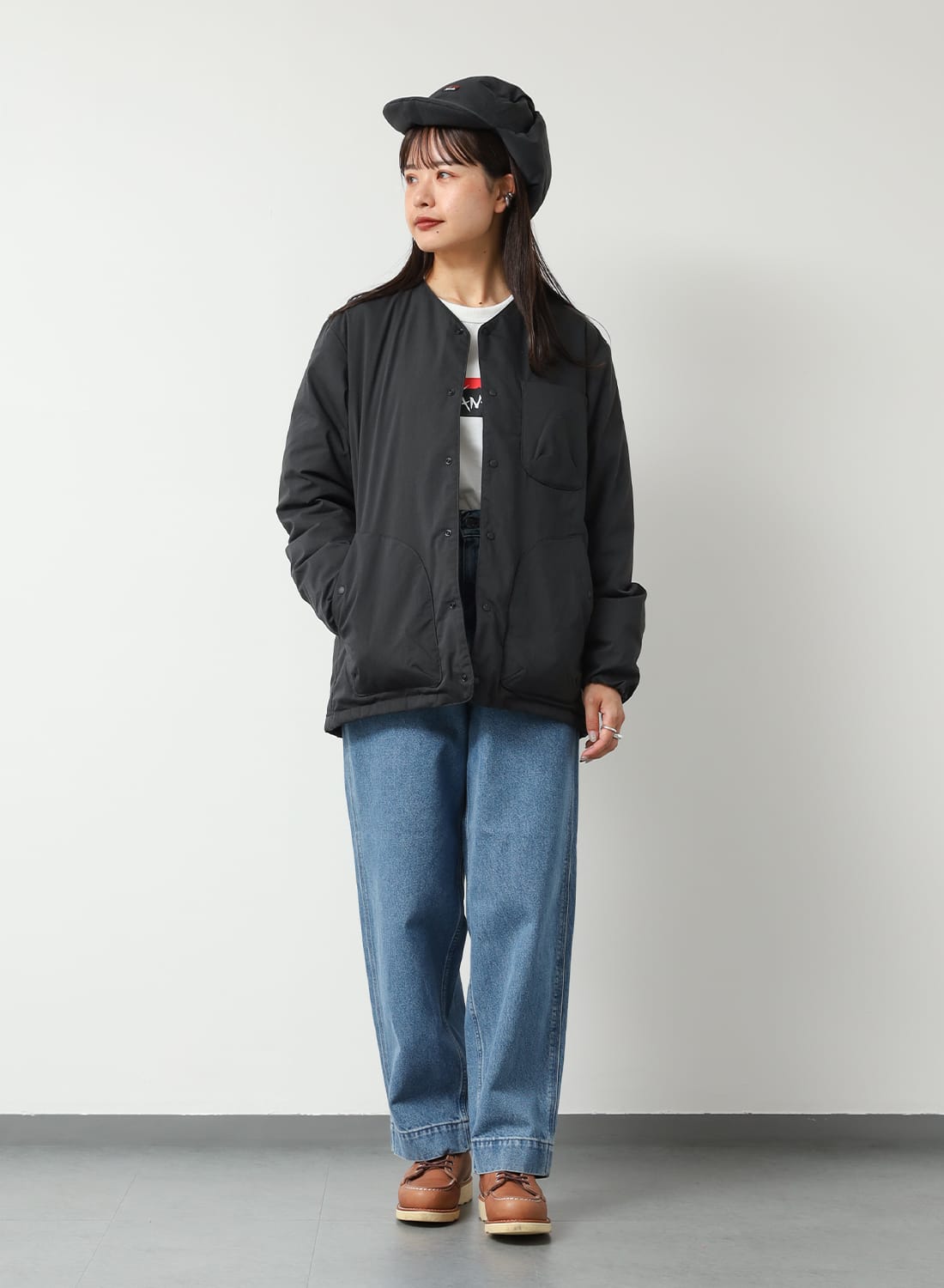 HINOC RIPSTOP INNER DOWN CARDIGAN|ヒノックリップストップインナー