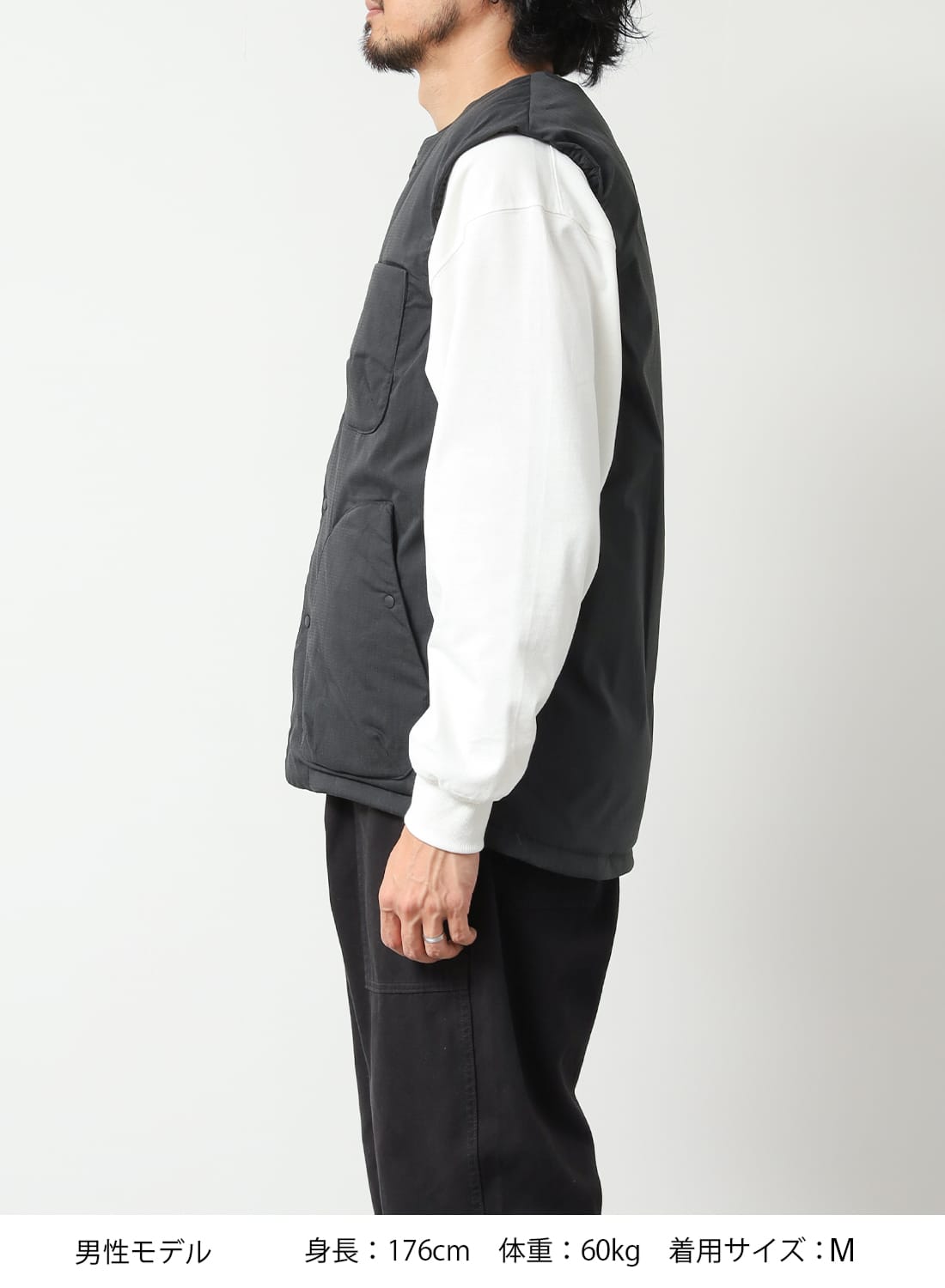 HINOC RIPSTOP INNER DOWN VEST|ヒノックリップストップインナーダウン