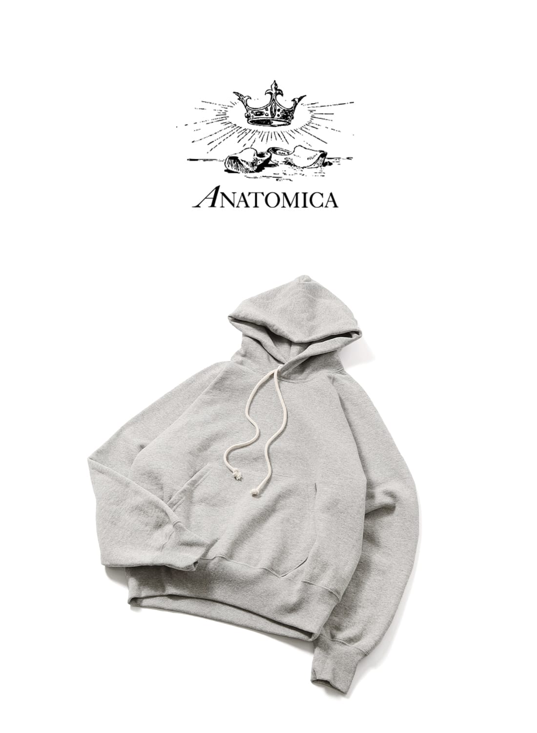 ANATOMICAアナトミカ プルオーバーパーカー セットアップ 530-591-22