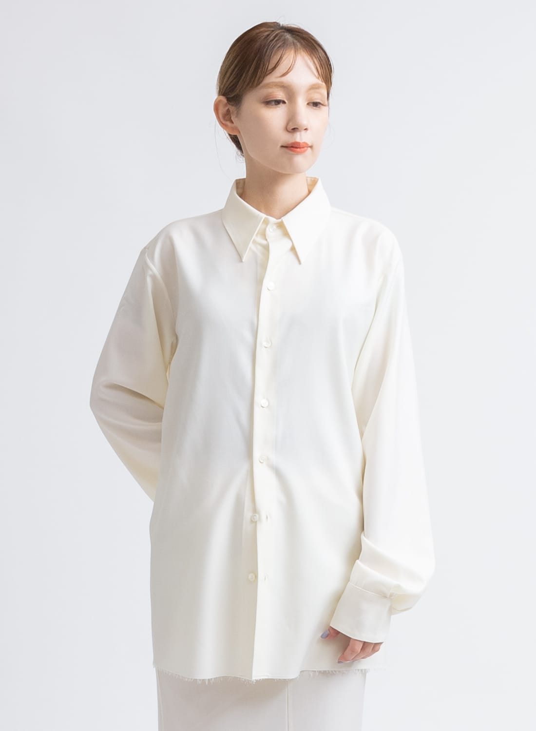 NO.118 LORO PIANA FINE WOOL SHIRT|NO.118 ロロ ピアーナ ファイン