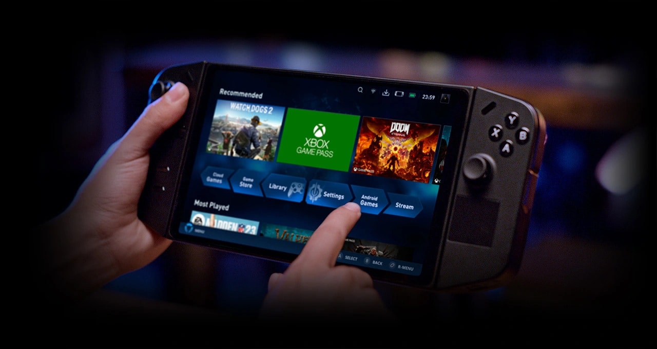 Lenovo Legion Go | 着脱式のコントローラーを採用した8.8型