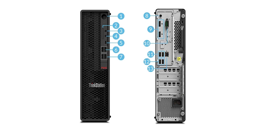 ThinkStation P340 SFF ワークステーション | エンタープライズ