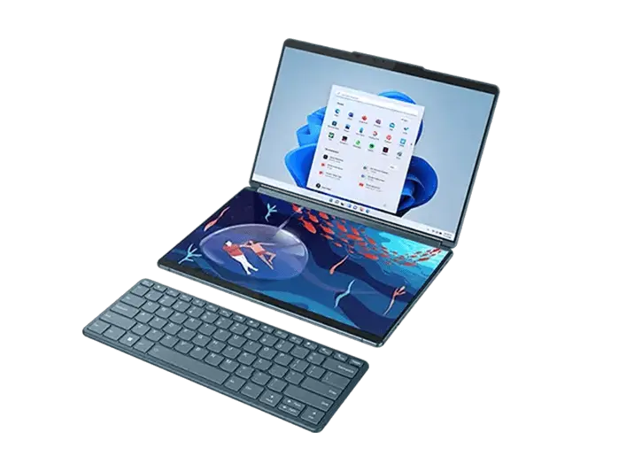 Yoga Book 9i Gen 8 | 多彩なスタイルで利用できる13.3型マルチモード