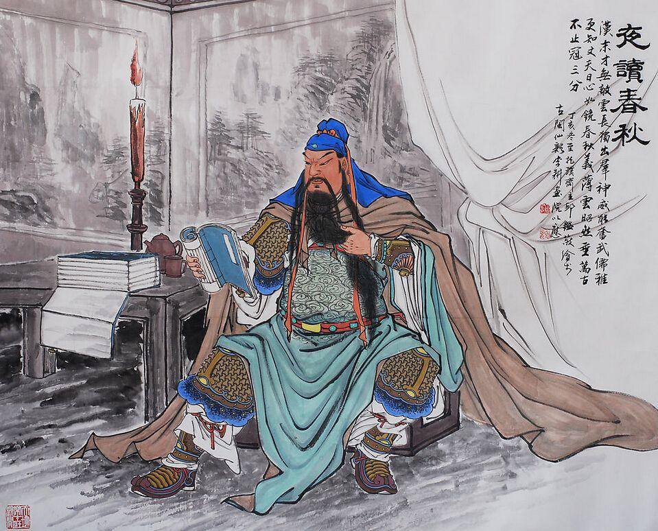 关羽身为武将，为什么要夜读《春秋》这样枯燥的书呢？_搜狐网