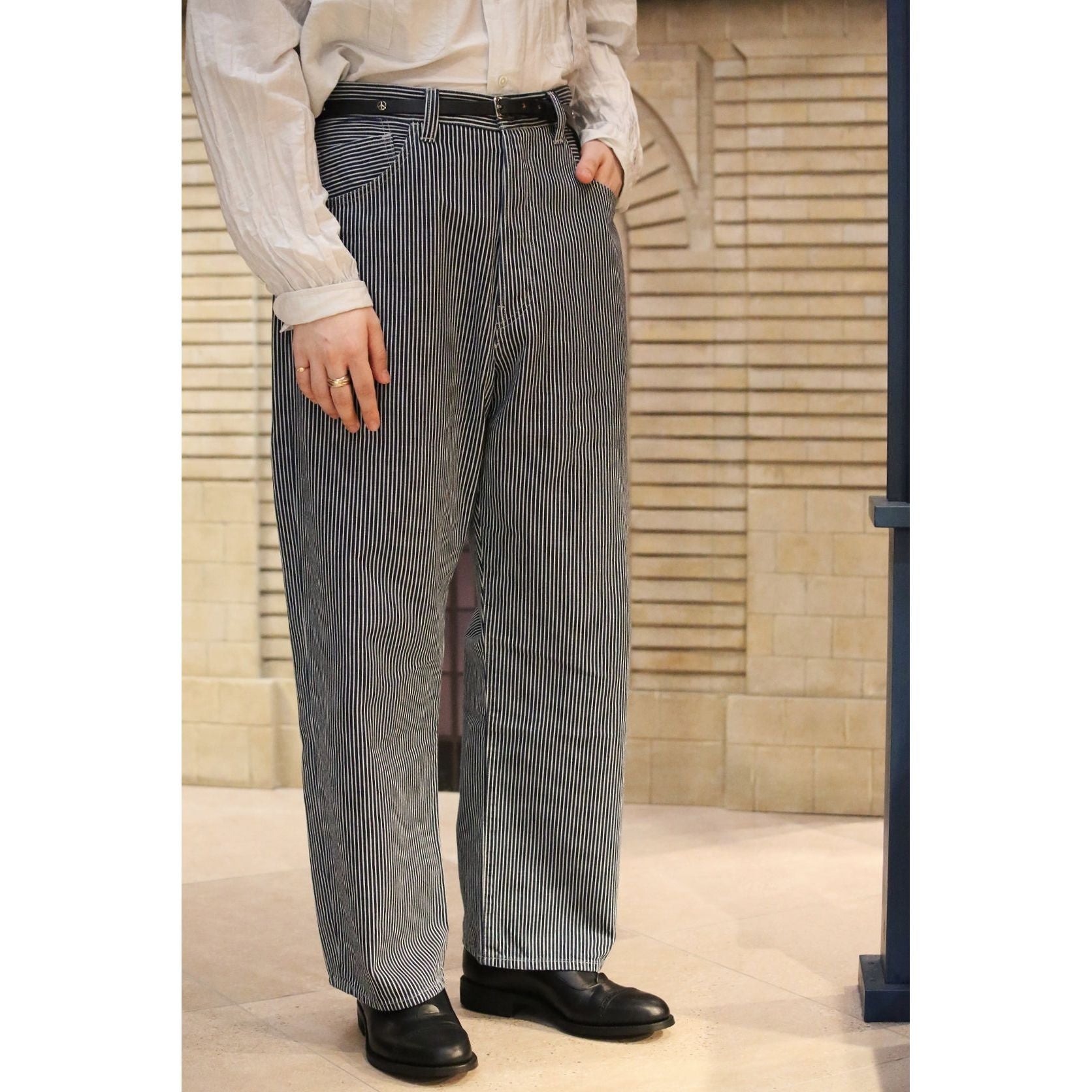 STEINBECK HICKORY STRIPE PANTS – CLASSIC GENTLEMAN PORTER CLASSIC