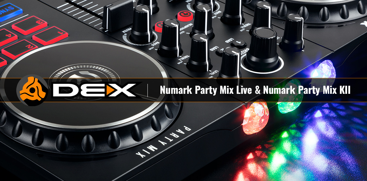 DJ Controllers | Numark Party Mix Live and Numark Party Mix II now