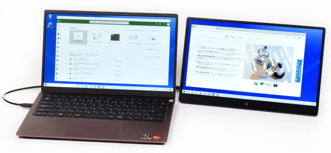 デル C1422H 14インチ ポータブルモニター レビュー：シンプルで使い