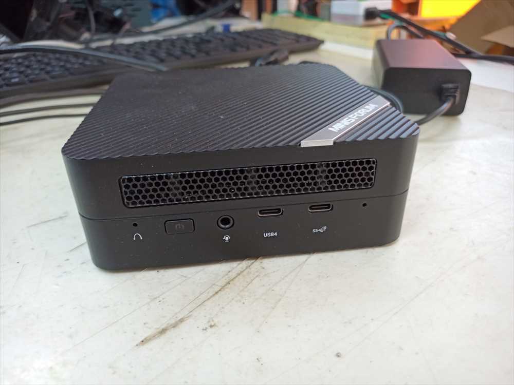 MINISFORUM UM690 電源が入らない修理。 : 金沢市のパソコン修理専門店