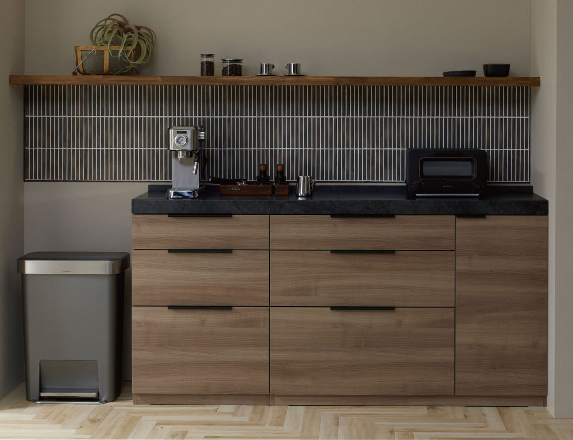 セレクト家具/食器棚・キッチン収納/LC キッチンカウンター Case-14