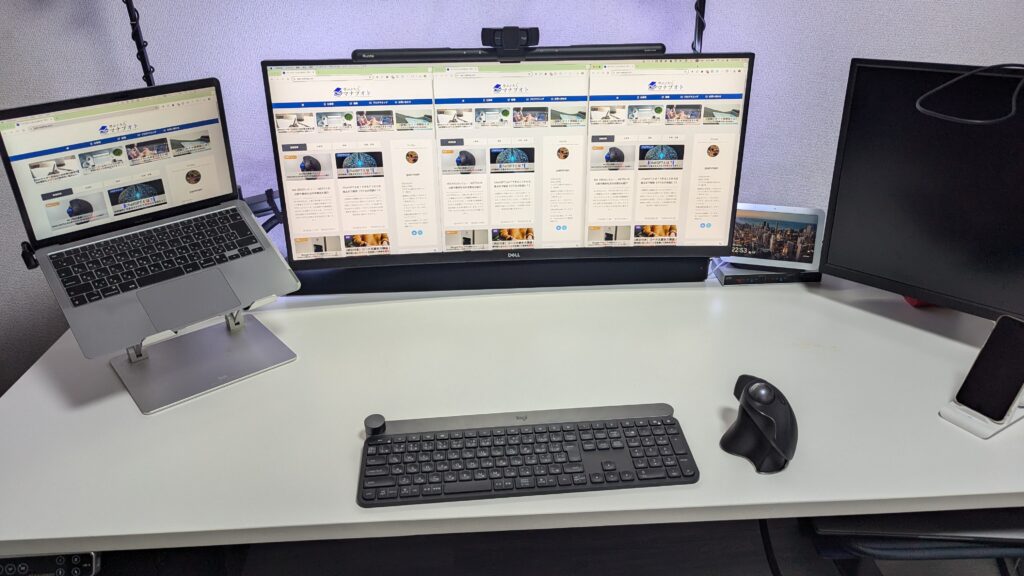 DELL P3424WE レビュー｜他社機種との比較や拡張例を紹介 | マナブオト