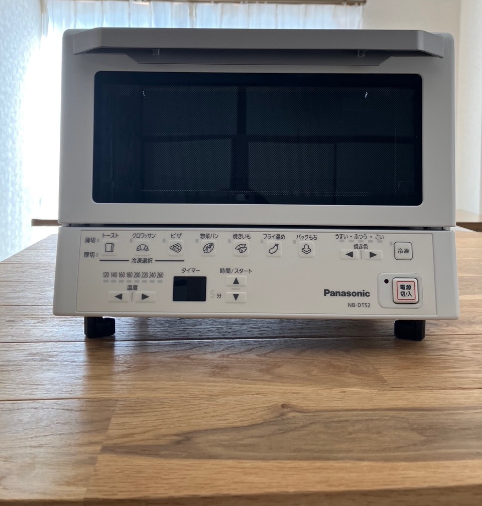 復活！！パナソニックのコンパクトオーブン（品番NB-DT52
